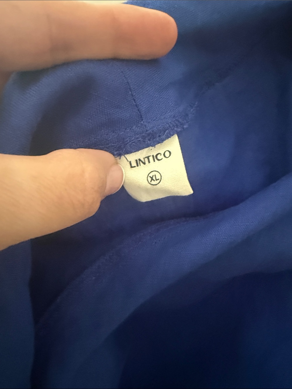 Cool-Touch Natural Linen Lintico
100% Linen Draped Neck Top HOLLIS - Picture 12 of 12